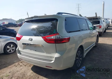 2019 Toyota Sienna Limited Premium 7 Passenger из США, поврежденный, VIN 5TDYZ3DCXKS005608